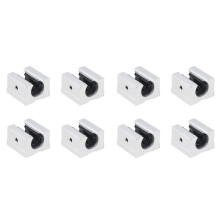 8PCS SBR16UU SBR Linear Bearing Slide Block for SBR16 Linear Rail Guide