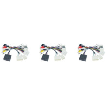 3X Car 16PIN Android Audio Power Radio Wire Harness with Canbus Box Car Accessories for X-TRAIL/Tiida 2014-2017