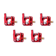 5X Kit D'Extrudeuse, Entraînement D'Entraînement de L'Extrudeuse en Aluminium de Remplacement pour 3/3 Pro CR-10, CR-10S, CR-10 S4,