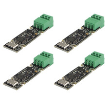 4X Carte UCAN pour Imprimante 3D Basée Sur la Prise en Charge de L'Adaptateur USB Vers CAN STM32F072 avec Le Micrologiciel CAnable / CandleLight /