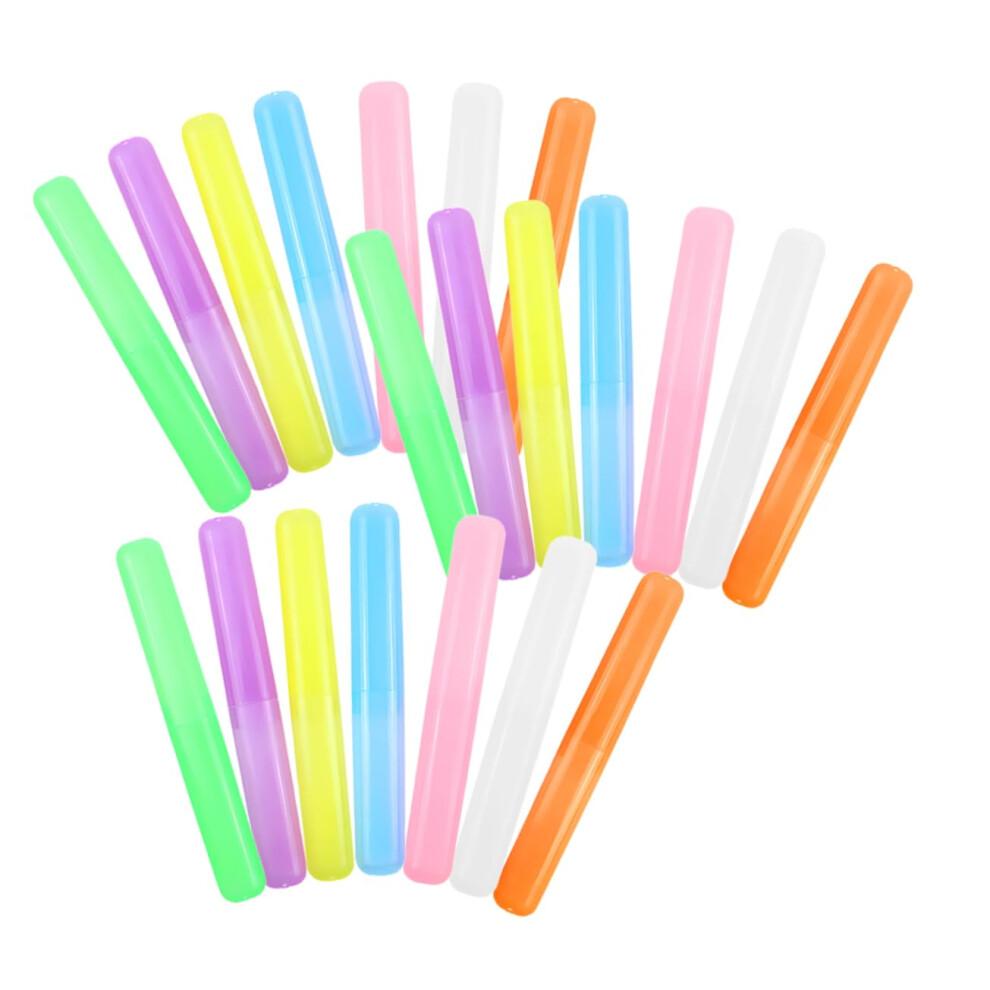 Toothbrush Travel Case with Secure Magnetic Closure, Lightweight Holder for Camping and Travel