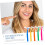 50Pcs Interdental Brushes with Protective Case for Deep Teeth Cleaning, Color Options 3