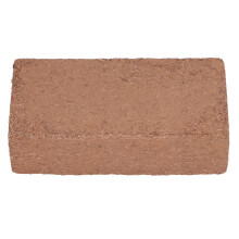 Bloc de Fibre de Coco Bio 650g pour légumes et fleurs - Terre, Dimensions : 20,5 x 10,5 x 5,5 cm