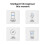 Tuya Zigbee  Garage Door Controller Universal Garage Door Remote Control App Voice Timing Control for Alexa Home 4