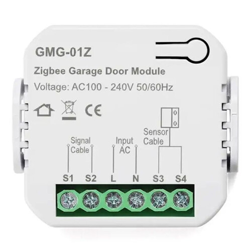 Tuya Zigbee  Garage Door Controller Universal Garage Door Remote Control App Voice Timing Control for Alexa Home 1
