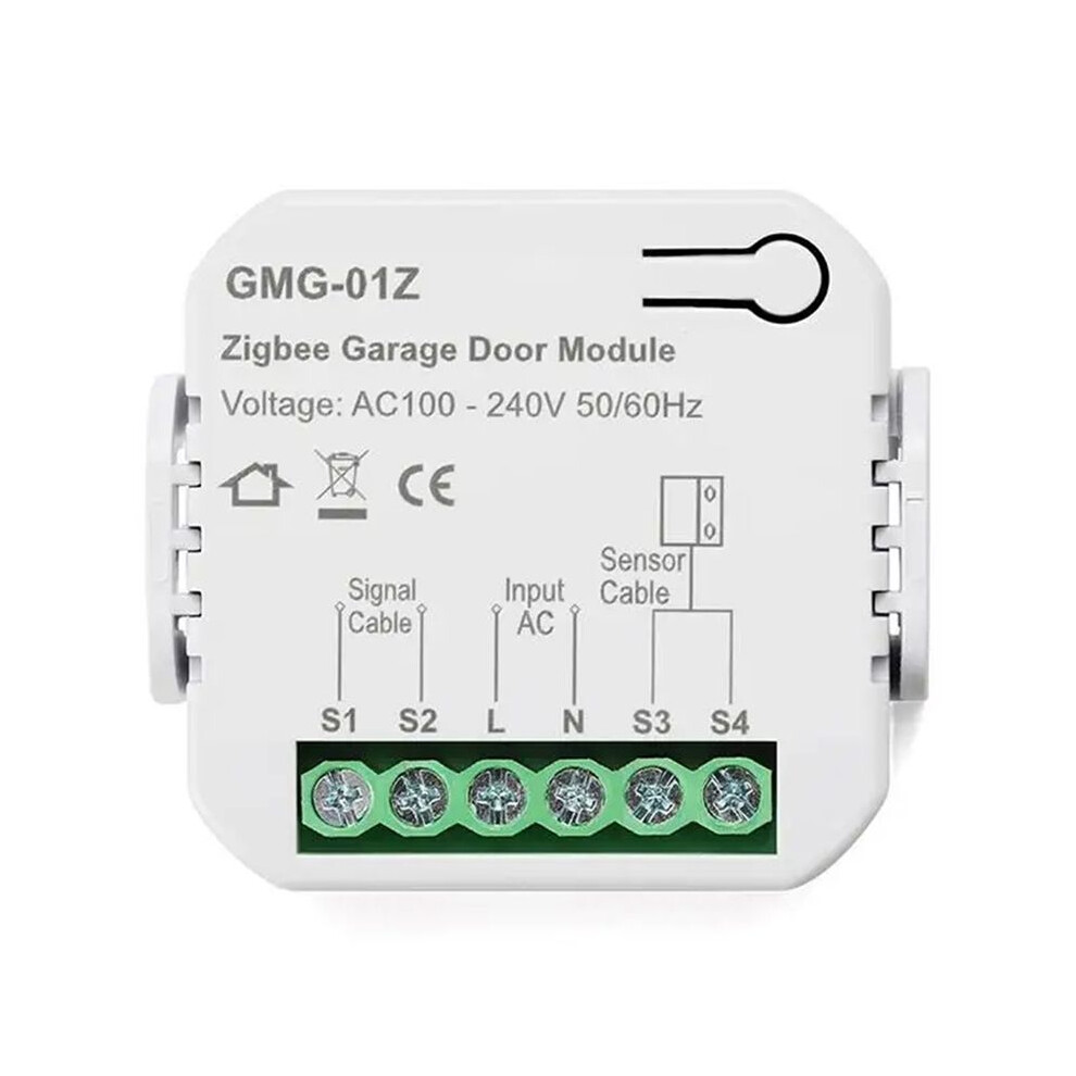 Tuya Zigbee Garage Door Controller Universal Garage Door Remote Control App Voice Timing Control For Alexa Home 6031515076772