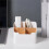 Multi-Function Storage Box TV Air Conditioner Remote Control Organizer Practical Tissue Box Home Cosmetic Storage White 6