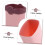 Pink Travel Toothbrush Case with Toothpaste Holder, Compact DualUse Storage Cup for Camping 4