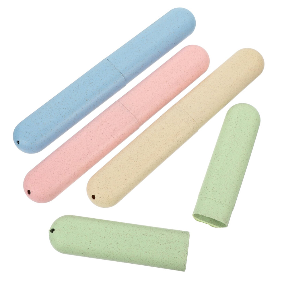 Travel Toothbrush Case 12PCS Dustproof Toothbrush Holder for Hygienic Storage Camping Home Travel