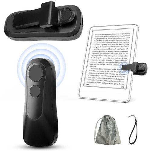 Wireless Page Turner Remote Control E-Book Page Turner Clicker for Ereaders Tablet Camera 1