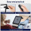 Wireless Page Turner Remote Control E-Book Page Turner Clicker for Ereaders Tablet Camera 5