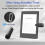 Wireless Page Turner Remote Control E-Book Page Turner Clicker for Ereaders Tablet Camera 3