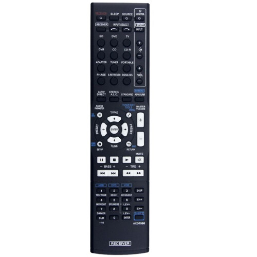 Replace AXD7586 Remote Control for  AV Receiver VSX-520-S VSX-53 VSX-1121 Remote Control