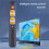 2PCS Universal 6-Button  Remote Control IR Copy Learning Function Remote Control for TV, STB, DVD, DVB, VCR A 5