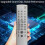 Replace RC-1033 Remote Control for  AV Receiver Power Amplifier Controller 6
