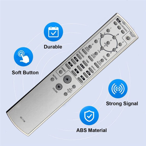 Replace RC-1138 Remote Control for  AV Receiver Power Amplifier Controller 1