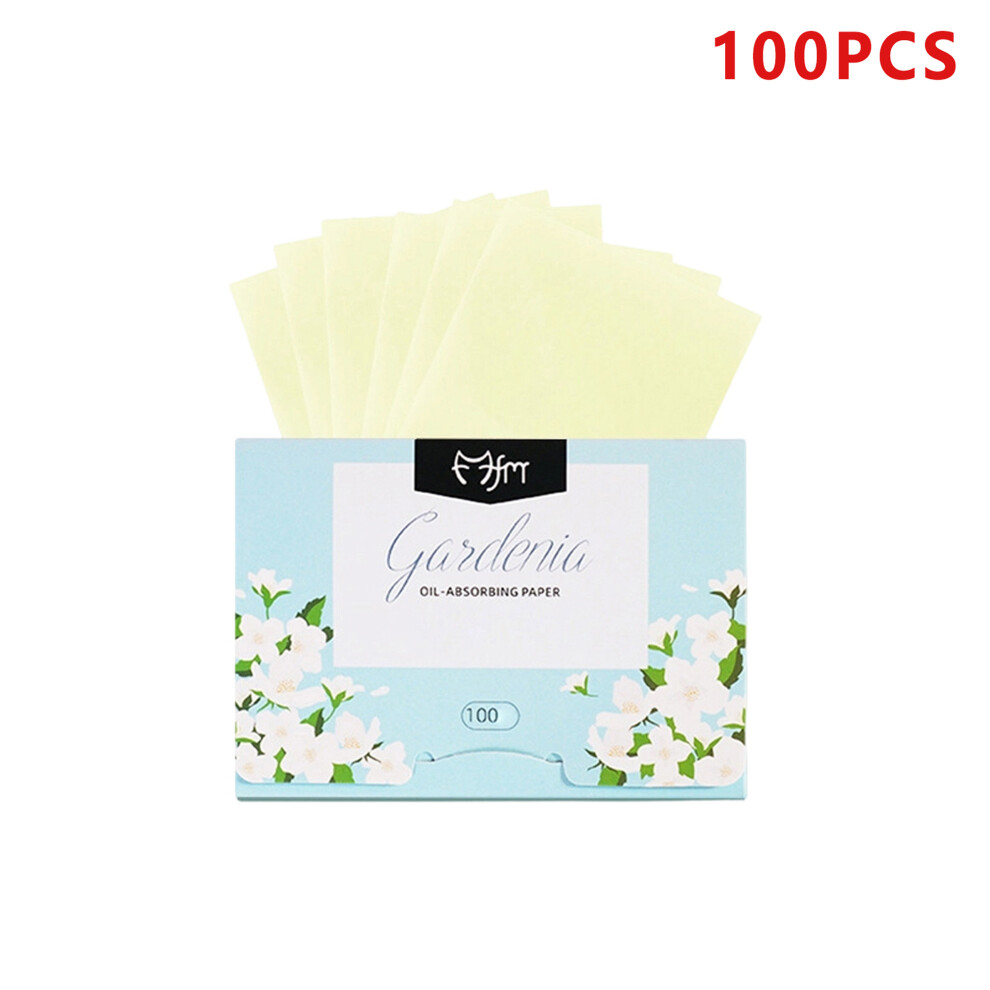 Blue (9.5Cmx7cm, ) Face Oil Blotting Sheets Portable Natural Makeup Oil Absorbing Paper Face Blotting Tool For Oily Skin