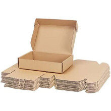 Brune kraftkasser 7x5x2 tommer (25-pak)