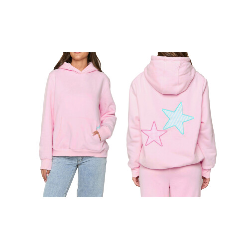 (L, Pink) Sweat à capuche idéal hiver/automne. 2