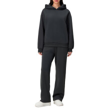 (XL, black) Γυναικεία σετ ρούχων με κουκούλα.