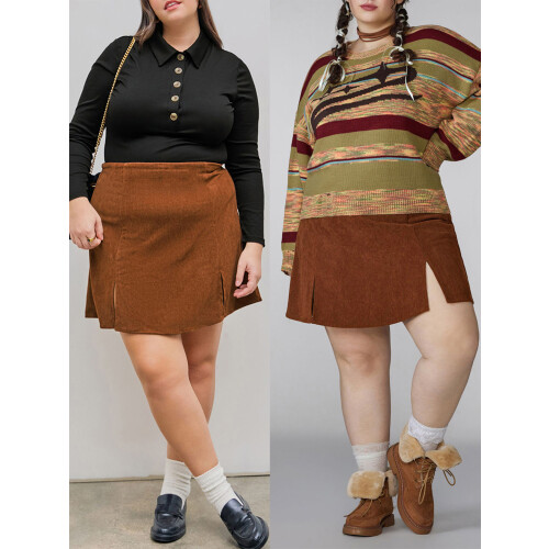 (XXXL, Light Coffee) Short taille haute fêtes d'été. 1