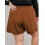 (XL, Light Coffee) Short taille haute fêtes d'été. 6