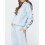 (XL, Blue) Γυναικεία σετ ρούχων με κουκούλα. 7