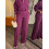 (L, Purple) Dámský kostým s do kanceláře 5