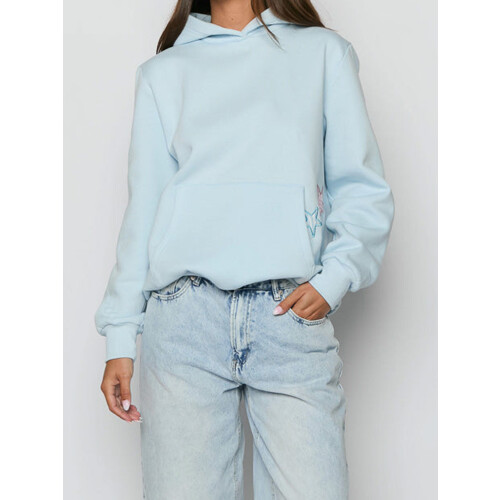 (XL, Sky Blue) Sweat à capuche idéal hiver/automne. 2