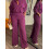 (L, Purple) Dámský kostým s do kanceláře 6