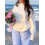 (XL, Light Yellow) Sweat à capuche idéal hiver/automne. 7