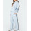 (XL, Blue) Γυναικεία σετ ρούχων με κουκούλα. 4