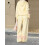 (XL, Yellow) Γυναικεία σετ ρούχων με κουκούλα. 6