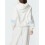 (XL, WHITE) Γυναικεία σετ ρούχων με κουκούλα. 7