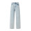 (S, Light Blue) Γυναικεία Τζιν Φθινόπωρο Φαρδιά Παντελόνια 3