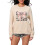 (L, Light Yellow) Women's Fall Loose Pullover Letter Big Bow Print Long Sleeve Crew Neck Oversized Sweatshirt 1