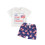(6-12 Months, White) Conjunto de 2 de julho. 1