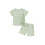 (3-4 Years, Green) Σετ σορτς για καλοκαιρινό outfit 1