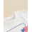 (6-12 Months, White) Conjunto de 2 de julho. 6