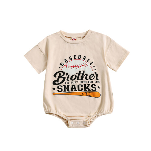 (0-3 Months, Apricot) Μωρό αγόρια Romper για νήπιο