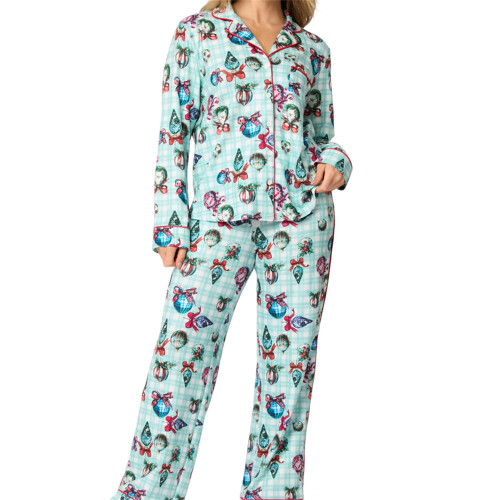(S, Green) Conjunto de pijama e confortável.