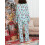 (S, Green) Conjunto de pijama e confortável. 9