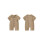 (3-6 Months, Khaki) Βρεφική Καλοκαιρινή Ολόσωμη Κάτω Φόρεμα 2