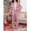 (L, Red) Conjunto de pijama e confortável. 8