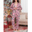 (S, Red) Conjunto de pijama e confortável. 6