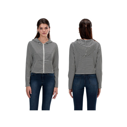 (M, Black) Γυναικεία Φθινοπωρινά Φούτερ Παλτό, Streetwear 1