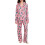 (S, Red) Conjunto de pijama e confortável. 3