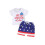 (2-3 Years, Blue) Conjunto de verano con rayas. 1