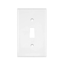 Witte LED-tuimelschakelaar (4 stuks)