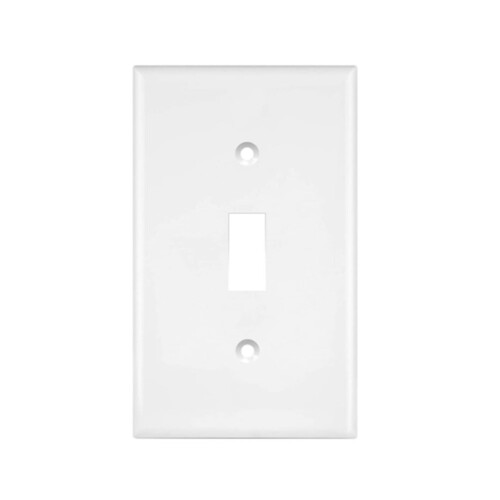 Witte LED-tuimelschakelaar (4 stuks)